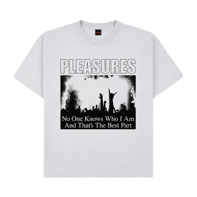 Pre-owned Pleasures Incognito Tee 'silver' | Men's Size M