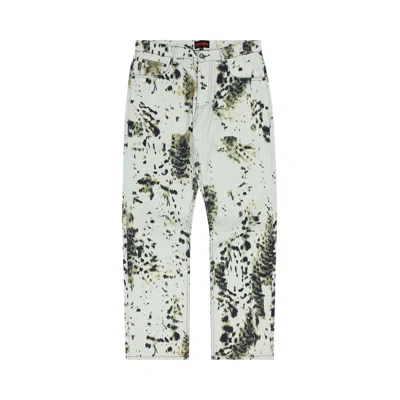 Pre-owned Pleasures Ink Straight Leg Pants 'ecru' | White | Men's Size 32