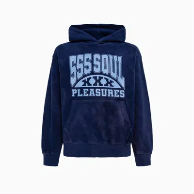 Pleasures Inside Out Sweatshirt In Blue