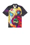 Pleasures Interstella Button Up In Multi