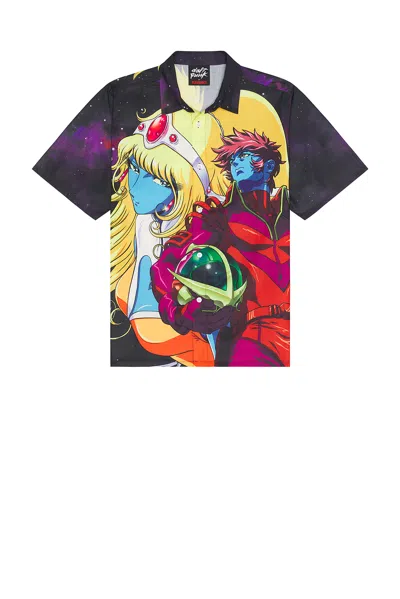 PLEASURES X DAFT PUNK INTERSTELLA BUTTON UP