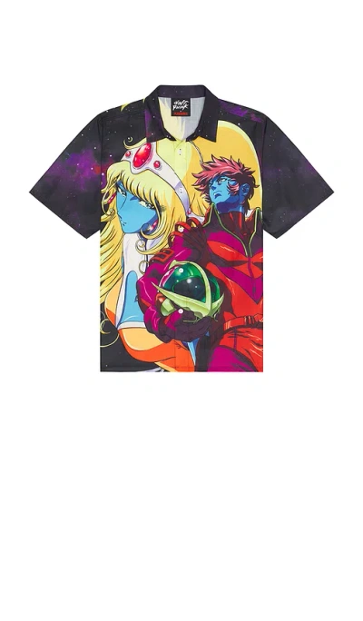 Pleasures Interstella Button Up In Multi