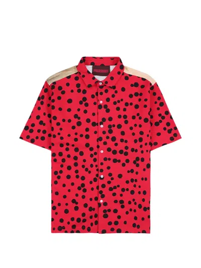 Pleasures Jason Landis Bug Eye Shirt In Red