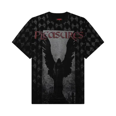 Pre-owned Pleasures Judgement Heavyweight Shirt 'black' | Men's Size M