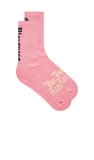 Pleasures Juicy  Socks In Pink