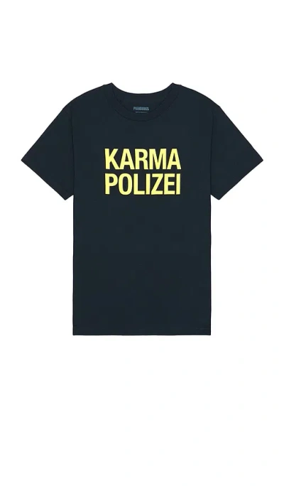 Pleasures Karma T-shirt In Blue