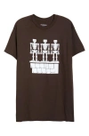 Pleasures Keyboard Graphic T-shirt In Brown