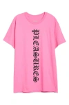 Pleasures Knight Graphic T-shirt In Pink