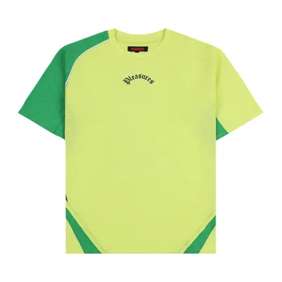 Pre-owned Pleasures Late Sport Shirt 'yellow'