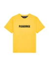 PLEASURES LEGAL REVERSIBLE HEAVYWEIGHT T-SHIRT