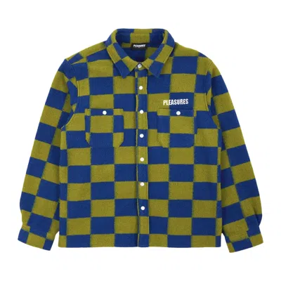 Pre-owned Pleasures Legume Long-sleeve Overshirt 'multicolor' | Multi-color | Men's Size Xxl