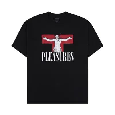 Pre-owned Pleasures Lilith T-shirt 'black'