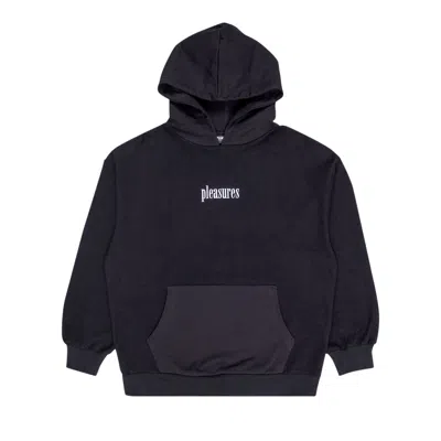 Pre-owned Pleasures Logic Reverse Terry Hoody 'black' | Men's Size S