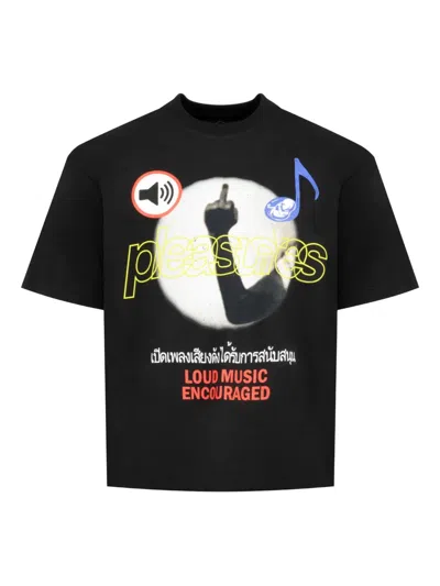 PLEASURES LOUD MUSIC T-SHIRT