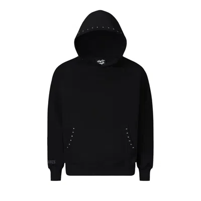 Pre-owned Pleasures Lucky Studded Hoodie 'black' | Men's Size M