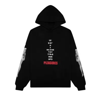 Pre-owned Pleasures Machine Hoodie 'black' | Men's Size M