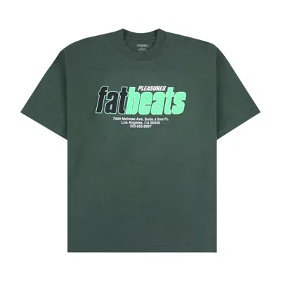 Pre-owned Pleasures Melrose T-shirt 'green'
