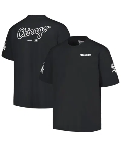 Pleasures Men's  Black Chicago White Sox Team T-shirt