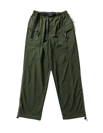 Pre-owned Pleasures Men's  Blackout Hiking Pants In Green