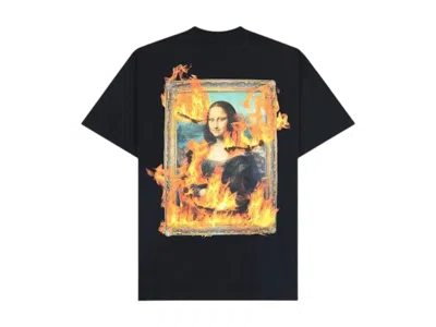Pre-owned Pleasures Men's  Burn Again T-shirt In Black
