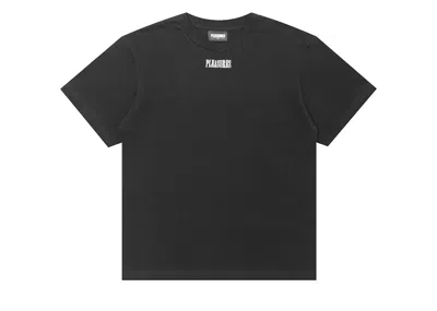 Pre-owned Pleasures Men's  Check Tee Shirt In Black