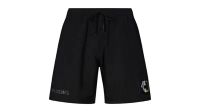 Pre-owned Pleasures Men's  Crush Hiking Shorts In Black