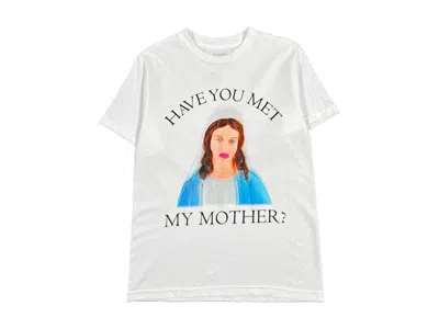 Pre-owned Pleasures Men's  Mother T-shirt In White