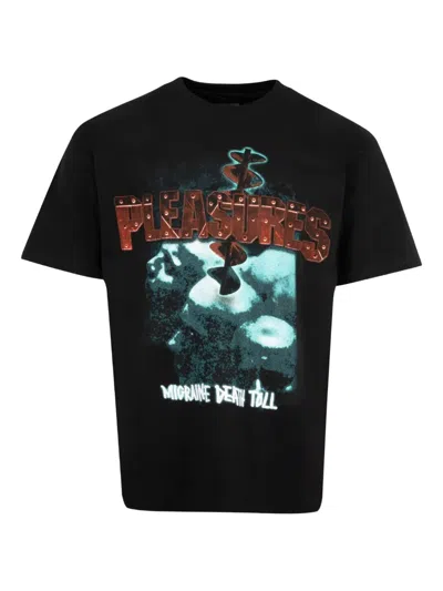 Pleasures Migraine T-shirt In Black