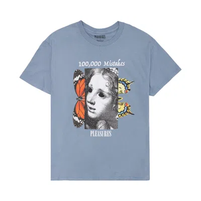 Pre-owned Pleasures Mistakes T-shirt 'slate' In Grey