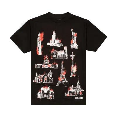 Pre-owned Pleasures Monument T-shirt 'black'