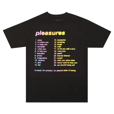 Pre-owned Pleasures Mood T-shirt 'black' | Men's Size L