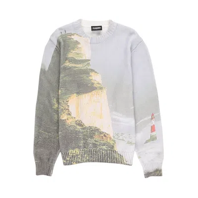 Pre-owned Pleasures Moon Sweater 'multicolor' In Multi-color