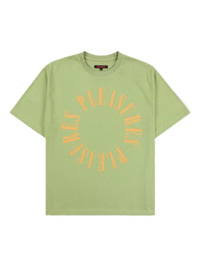 Pleasures Motive T-shirt In Green