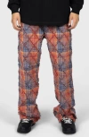 Pleasures Mystic Flannel Pants In Orange