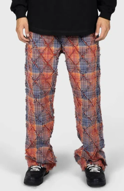 Pleasures Mystic Flannel Pants In Orange