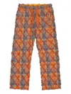 Pleasures Mystic Flannel Trousers In Orange