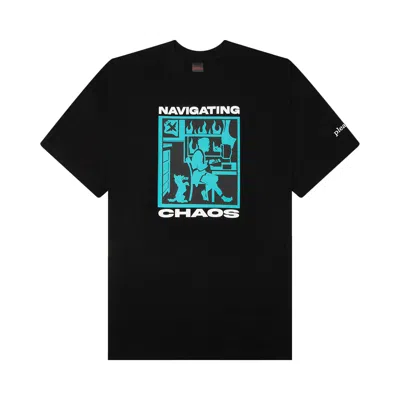 Pre-owned Pleasures Navigate T-shirt 'black' | Men's Size M