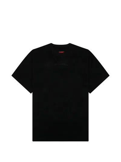 Pleasures Neural Applique T-shirt In Black