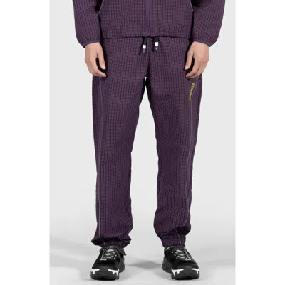 Pleasures Neutron Track Pants In Eggplant
