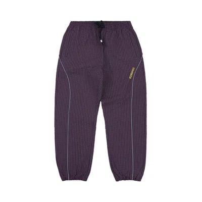 Pre-owned Pleasures Neutron Track Pants 'eggplant' In Purple