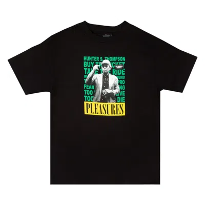 Pre-owned Pleasures No Smoking T-shirt 'black'