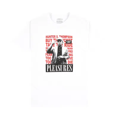 Pre-owned Pleasures No Smoking T-shirt 'white'