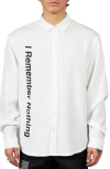 PLEASURES NOTHING BUTTON-DOWN SHIRT