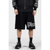 Pleasures Oe Wide Knit Drawstring Shorts In Black