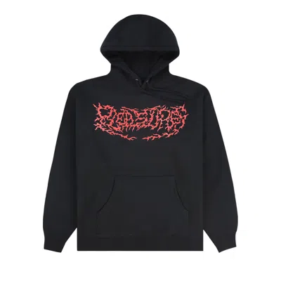 Pre-owned Pleasures Off Road Hoodie 'black'