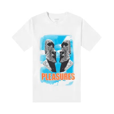 Pre-owned Pleasures Out Of My Head T-shirt 'white'