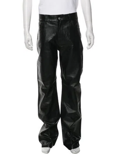 Pre-owned Pleasures Pants In Black/green