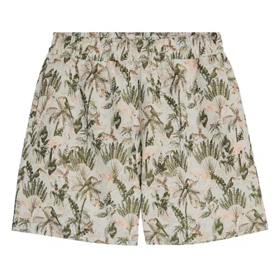 Pre-owned Pleasures Parrot Shorts 'grey'