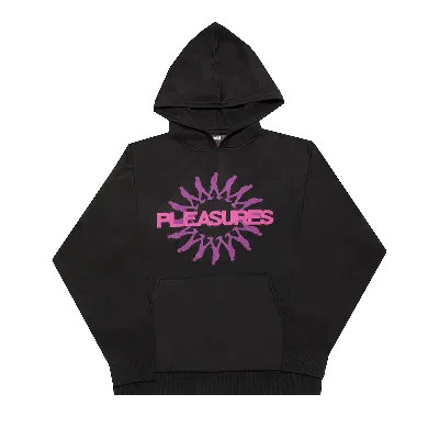 Pre-owned Pleasures Passion Knit Hoodie 'black'