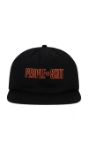 Pleasures People Snapback In Black